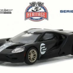 2017 Ford GT Tribute, Black - Greenlight 13200/48 - 1/64 Scale Diecast Model Toy Car