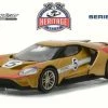 2017 Ford GT Tribute, Gold - Greenlight 13200/48 - 1/64 Scale Diecast Model Toy Car