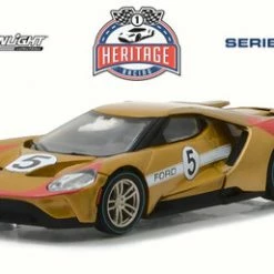 2017 Ford GT Tribute, Gold - Greenlight 13200/48 - 1/64 Scale Diecast Model Toy Car