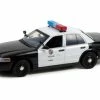 Los Angeles Police Department 2001 Ford Crown Victoria Police Interceptor, Drive - Greenlight 13610 - 1/18 Scale Diecast Model Toy Car