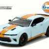 2017 Chevrolet Camaro SS Gulf Oil Racing, Blue W/Orange - Greenlight 18233 - 1/24 Scale Diecast Car