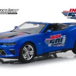 Greenlight 2018 Chevy Camaro SS, 102 Running Indy 500 Event Car - 18248 - 1/24 Scale Diecast Model Toy Car