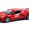 2020 Chevy Corvette C8 Stingray - 104th Indy 500, Red - Greenlight 18258 - 1/24 Scale Diecast Car