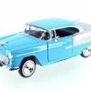 1955 Chevy Bel Air, Blue - Motor Max 73229/16D - 1/24 Scale Diecast Model Toy Car