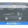 AUTOArt 2004 Ford Shelby Cobra Concept Car, Ebony Black - Auto Art 20542 - 1/64 Scale Diecast Model Toy Car