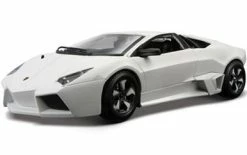 Lamborghini Reventon, White - Bburago 21041 - 1/24 Scale Diecast Model Toy Car