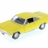 1965 Chevy Impala, Muscle Yellow - Welly 22417WYL - 1/24 Scale Diecast Model Toy Car