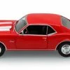 1968 Chevy Camaro Z/28, Red - Welly 22448 - 1/24 Scale Diecast Model Toy Car