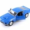 1969 Ford Mustang Boss 429, Blue - Welly 24067WBU - 1/24 Scale Diecast Model Toy Car