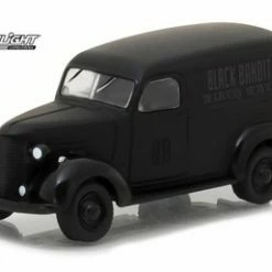 1939 Chevy Panel Truck, Black - Greenlight 27930F/48 - 1/64 Scale Diecast Model Toy Car