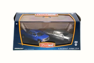2014 Chevrolet Silverado LTZ Z71 Set, Greenlight 29827 - 1/64 Scale Diecast Model Toy Car