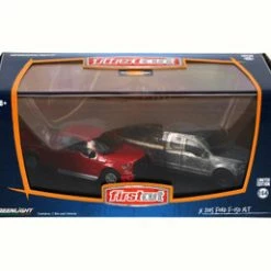 2015 Ford F-150 XLT Pick-Up Set, Greenlight 29828 - 1/64 Scale Diecast Model Toy Car