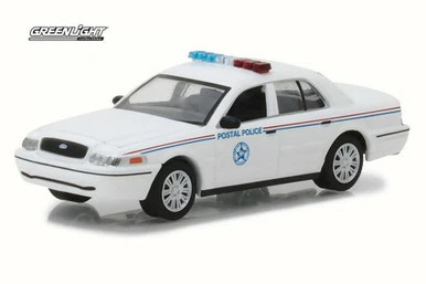 Greenlight 2010 Ford Crown Victoria United States Postal Service 29891/48 - 1/64 Scale Diecast Model Toy Car