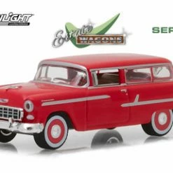 1955 Chevy Two-Ten Handyman, Gypsy Red - Greenlight 29910B/48 - 1/64 Scale Diecast Model Toy Car