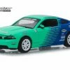 2013 Chevy Camaro Falken Tires Hard Top, Green With Blue - Greenlight 29972/48 - 1/64 Diecast Car