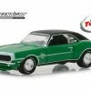 1968 Chevy Camaro RS/SS, Turtle Wax - Greenlight 30018/48 - 1/64 Scale Diecast Model Toy Car