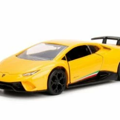 Jada Toys 2017 Lamborghini Huracan Performante Hard Top, Yellow - Jada 30105WA1 - 1/32 Scale Diecast Car