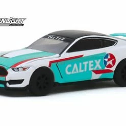 2019 Ford Mustang Shelby GT350R, Caltex Racing - Greenlight 30133/48 - 1/64 Scale Diecast Car