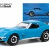 1969 Chevy Corvette, 'Objects In Mirror Are About To Disappear' BFGoodrich Vintage Ad Car - Greenlight 30137/48 - 1/64 Scale Diecast Model Toy Car