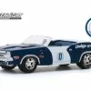 Greenlight 1971 Dodge Challenger Convertible Spdwy Dodge Pace Car 30145/48 - 1/64 Scale Diecast Model Toy Car