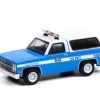 Greenlight NTPD 1985 Chevy K-5 Blazerand 30245/48 - 1/64 Scale Diecast Model Toy Car