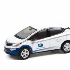 United States Postal Service 2017 Chevy Bolt, White & Blue - Greenlight 30263 - 1/64 Diecast Car