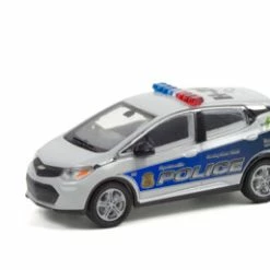 2017 Chevy Bolt EV, Light Gray And Blue - Greenlight 30264/48 - 1/64 Scale Diecast Car