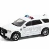 Union Pacific Railroad Police 2018 Dodge Durango, White - Greenlight 30268/48 - 1/64 Diecast Car