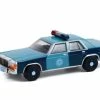Massachusetts State Police 1981 Ford LTD Crown Victoria, Blue - Greenlight 30289 - 1/64 Diecast Car