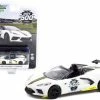 105th Indy 500 2021 Chevy Corvette C8 Stingray Pace Car, Greenlight 30291 - 1/64 Scale Diecast Car