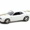 2009 Dodge Challenger R/T , White - Greenlight 30306/48 - 1/64 Scale Diecast Model Toy Car