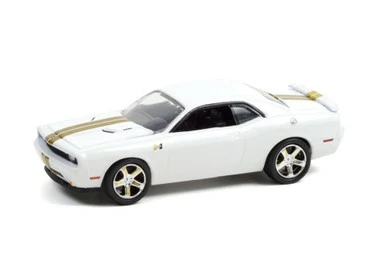 2009 Dodge Challenger R/T , White - Greenlight 30306/48 - 1/64 Scale Diecast Model Toy Car