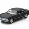 1967 Chevy Impala Sport Sedan, Tuxedo Black - Greenlight 30333/48 - 1/64 Scale Diecast Model Toy Car