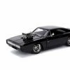 Jada Toys Dodge Charger W/Dom Figure, Buildable Model Kit, Fast & Furious - Jada 30698 - 1/24 Diecast Car