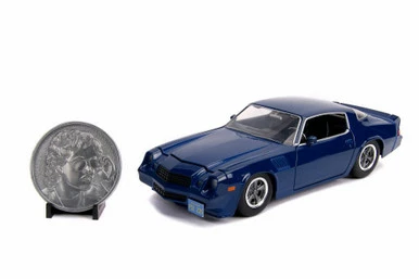 Jada Toys Chevy Camaro Z28 W/Collectible Coin, Stranger Things- Billy's Car - Jada 31110 - 1/24 Diecast Car