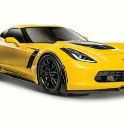 2015 Chevy Corvette Z06, Yellow - Maisto 31133 - 1/24 Scale Diecast Model Toy Car