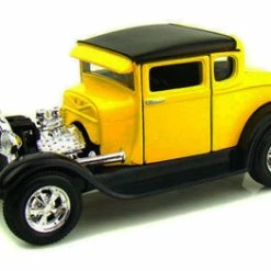 1929 Ford Model A, Yellow - Maisto 31201 - 1/24 Scale Diecast Model Toy Car