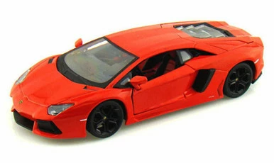 Lamborghini Aventador LP700-4, Orange - Maisto 31210 - 1/24 Scale Diecast Model Car