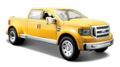 Ford Mighty F350 Super Duty Pick-up, Yellow - Maisto 31213YL - 1/31 Scale Diecast Model Toy Car