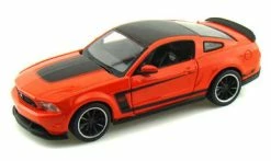Ford Mustang Boss 302, Orange - Maisto 31269 - 1/24 Scale Diecast Model Toy Car