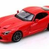 2013 Dodge SRT Viper GTS, Red - Maisto 31271 - 1/24 Scale Diecast Model Car