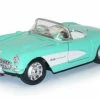 1957 Chevy Corvette Convertible, Turquoise - Maisto Special Edition 31275 - 1/24 Scale Diecast Car