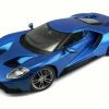 2017 Ford GT, Blue - Maisto 31384BU - 1/18 Scale Diecast Model Toy Car