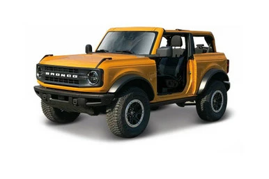 2021 Ford Bronco Badland, Orange - Maisto 31457OR - 1/18 Scale Diecast Model Toy Car