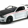 Ford Mustang Street Racer, White - Maisto 31506 - 1/24 Scale Diecast Model Toy Car