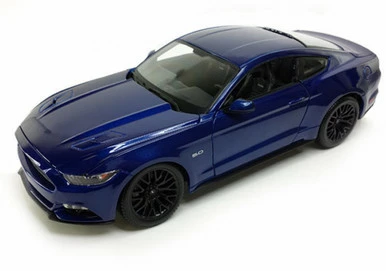 2015 Ford Mustang GT, Blue - Maisto 31508BU - 1/24 Scale Diecast Model Car