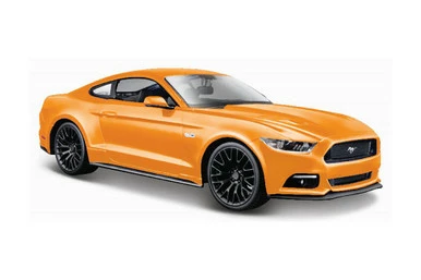 2015 Ford Mustang GT, Orange - Maisto 31508OR - 1/24 Scale Diecast Model Toy Car