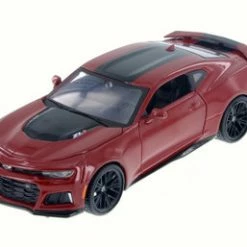2017 Chevy Camaro ZL1, Red - Maisto 31512R - 1/24 Scale Diecast Model Toy Car