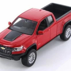 2017 Chevy Colorado ZR2, Red - Maisto 31517R - 1/27 Scale Diecast Model Toy Car