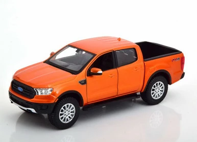 2019 Ford Ranger, Copper Orange - Maisto 31521OR - 1/27 Scale Diecast Model Toy Car